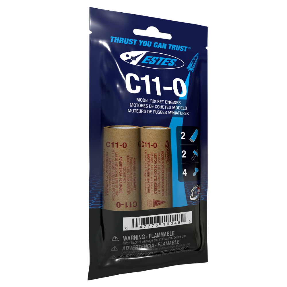 C11-0 Model Rocket Engines 24mm (2pk)