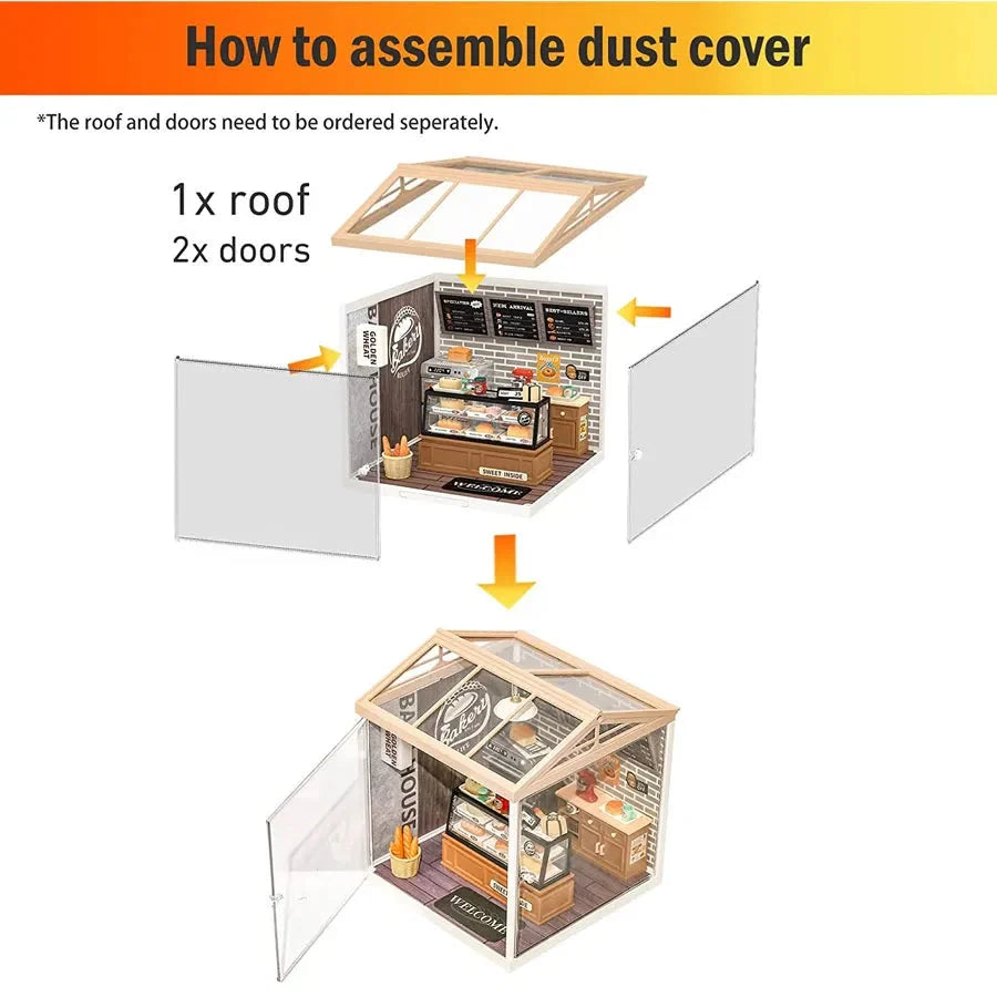 Robotime - Roof D for Super Store Series