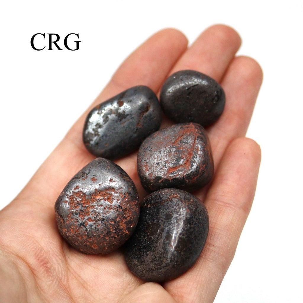 Tumbled Hematite / 20-40mm AVG - 1 KILO LOT