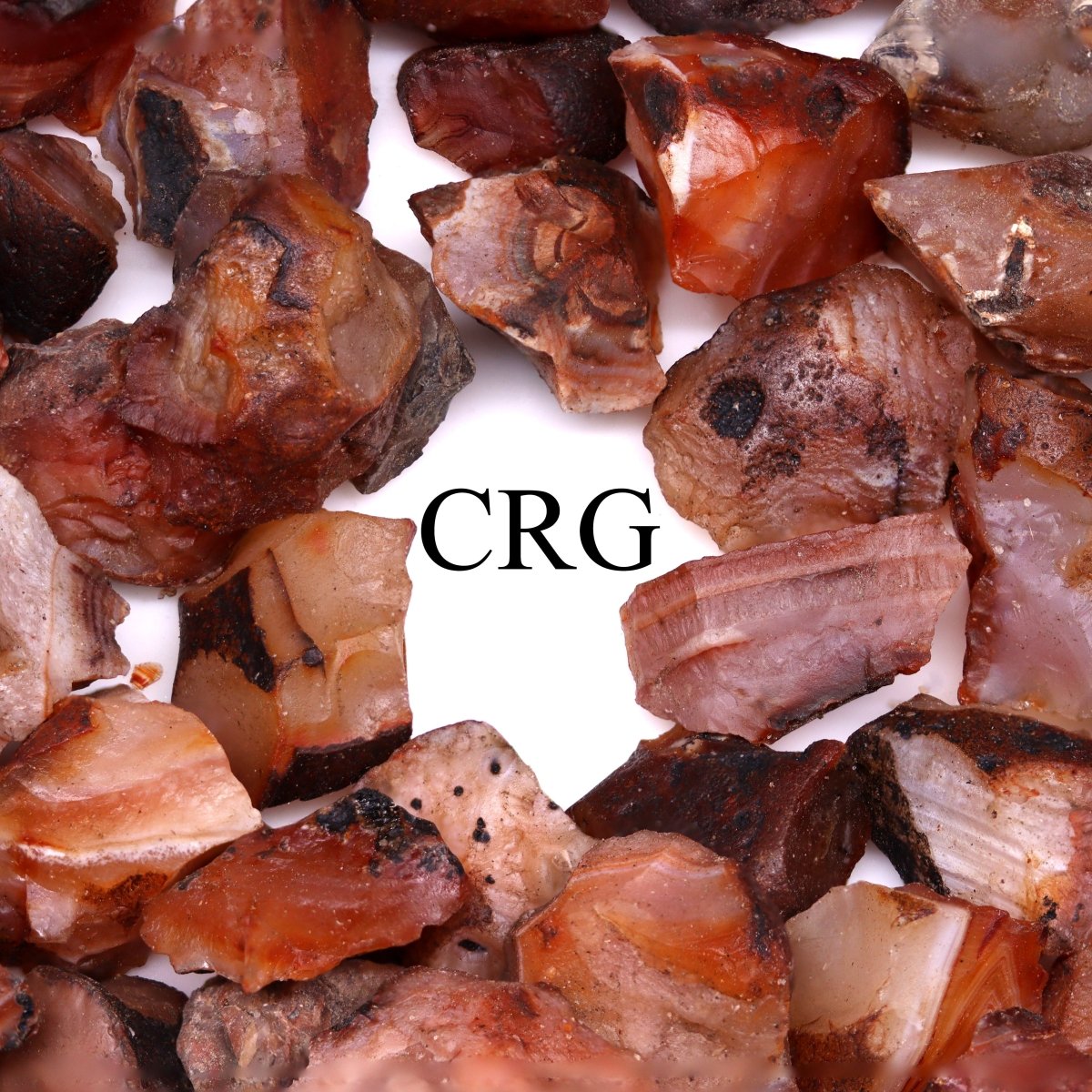 Rough Red Carnelian / 20-40mm AVG - 1 LB. LOT