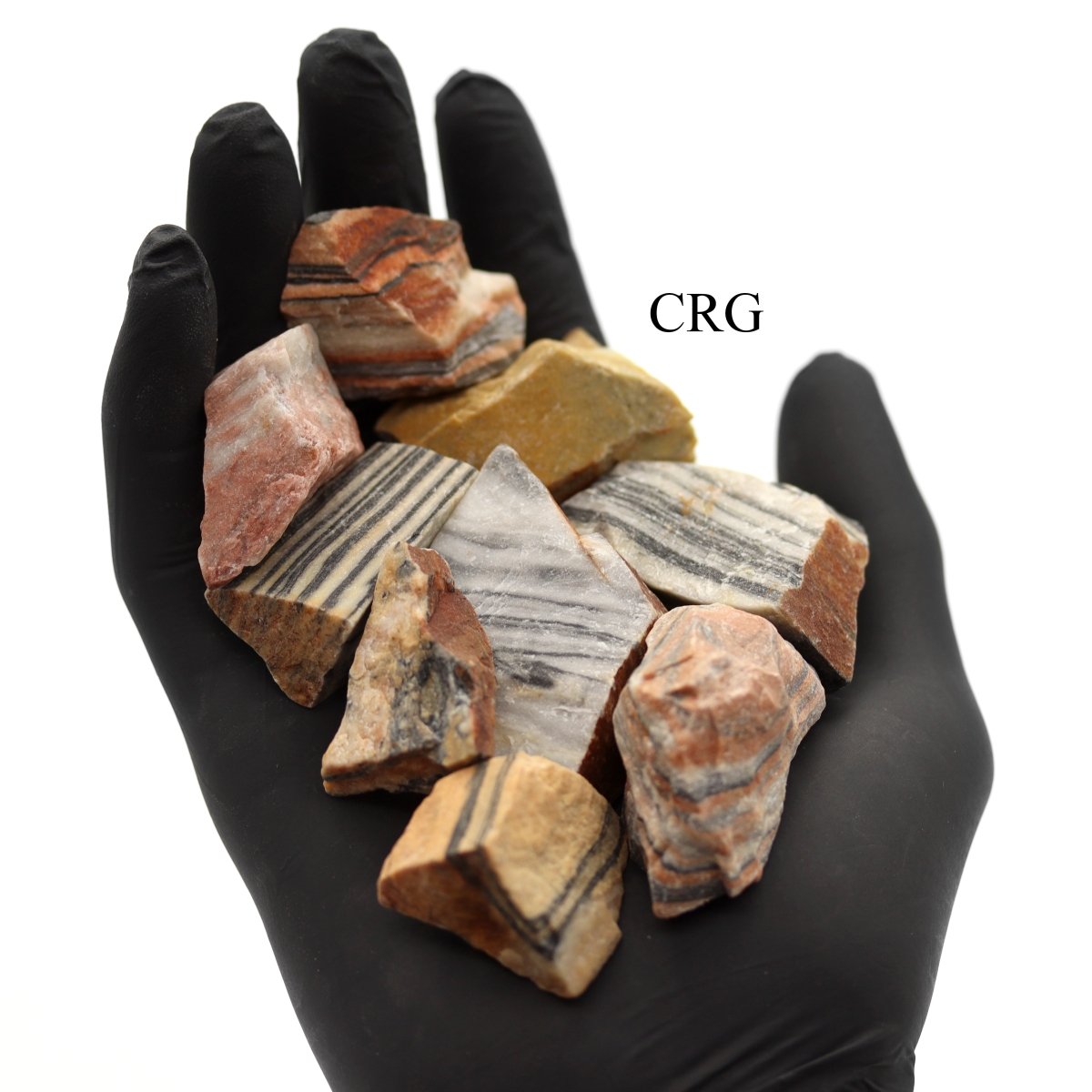 Rough Zebra Jasper / 30-60mm AVG - 1 LB. LOT