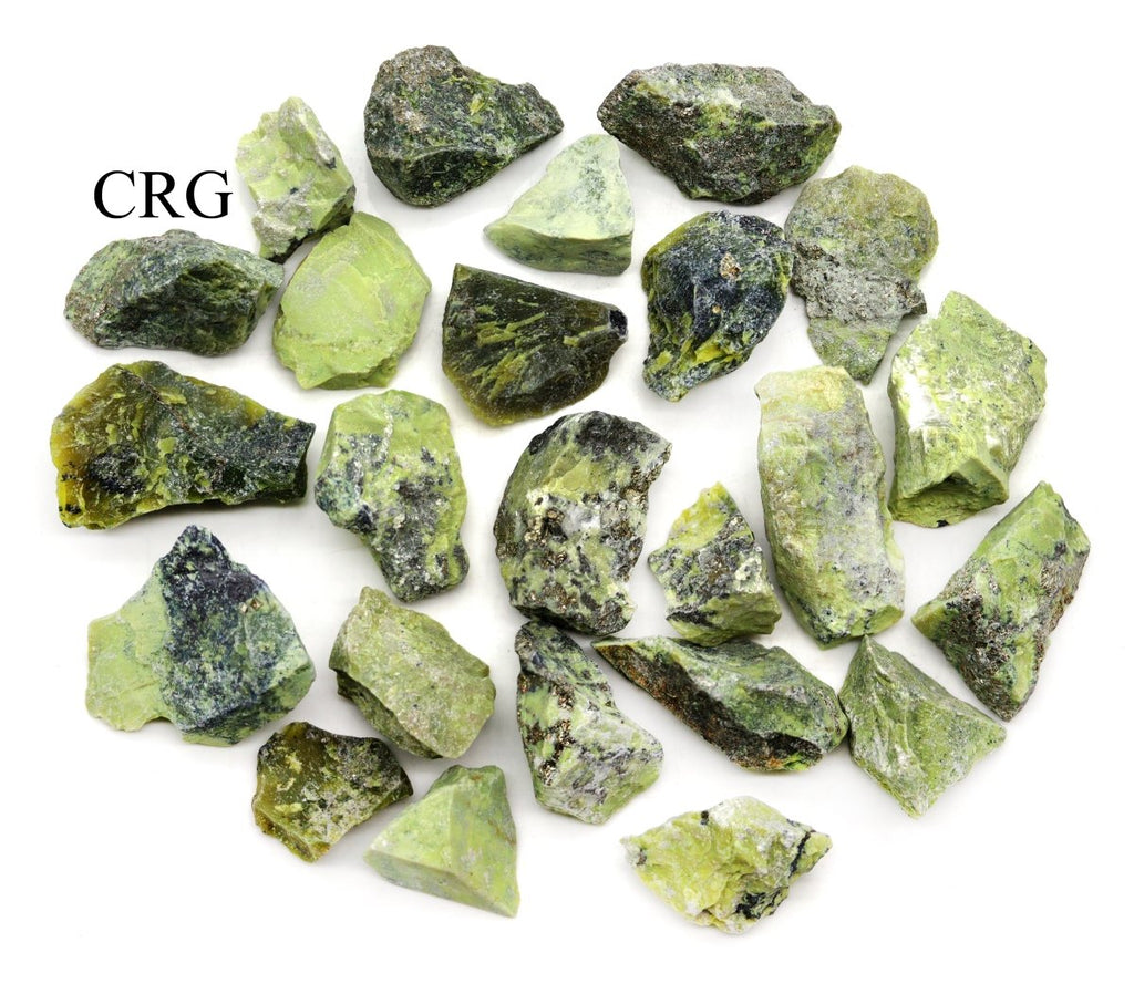 Rough Serpentine / 1-2" AVG - 1 KILO LOT