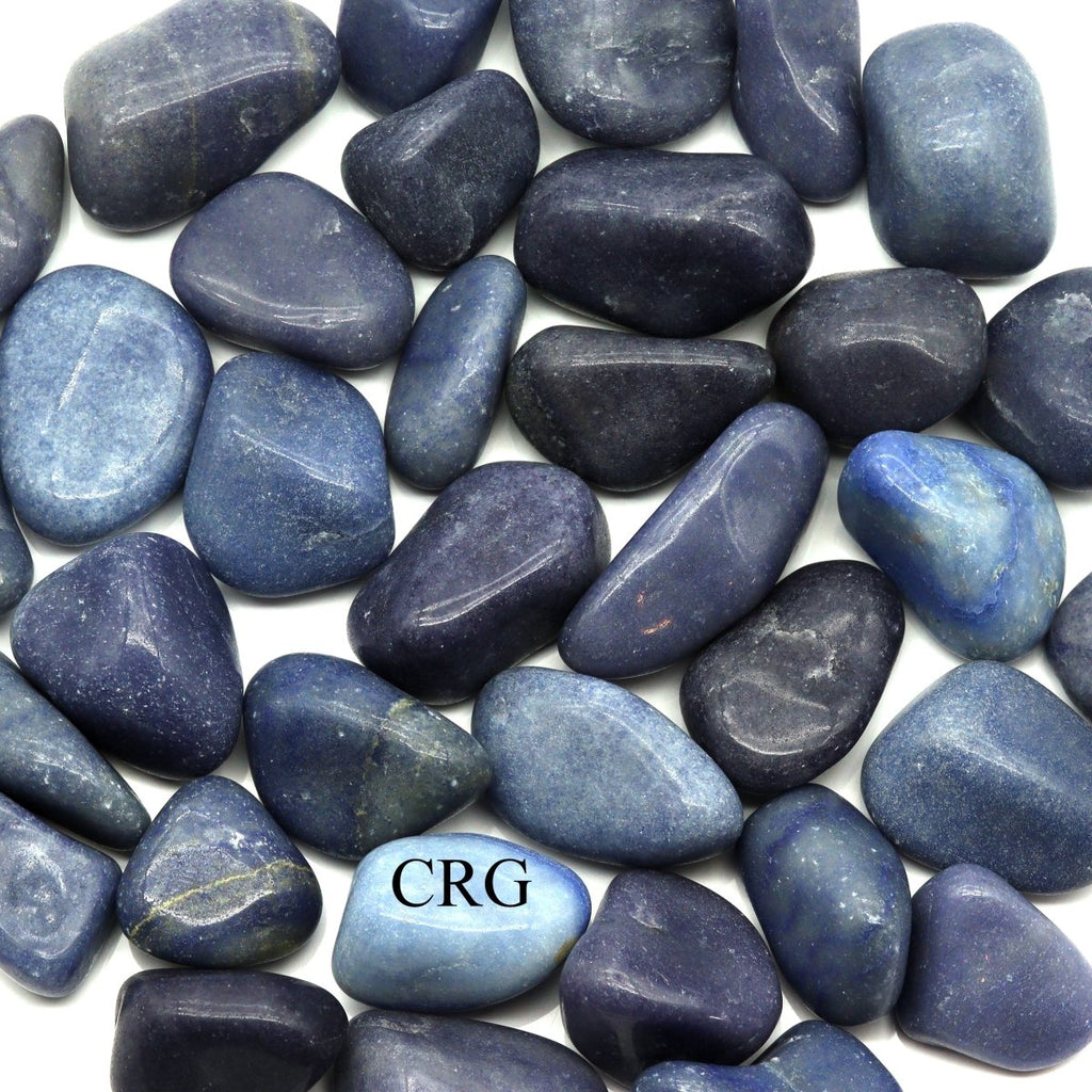 Tumbled Blue Quartz / 30-40mm AVG - 1 LB. LOT