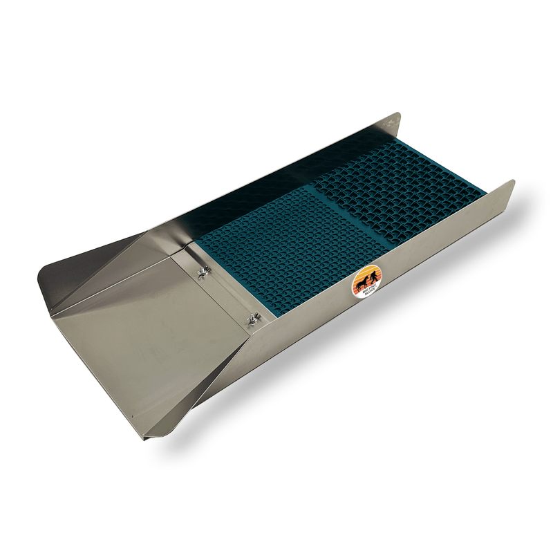 Load image into Gallery viewer, 10X35 Sluice Box with Dream Mat | Gold Prospecting Equipment
