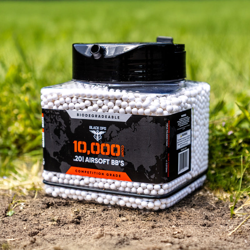 Load image into Gallery viewer, Biodegradable Airsoft 6mm/.20g BBs - 10,000 Count
