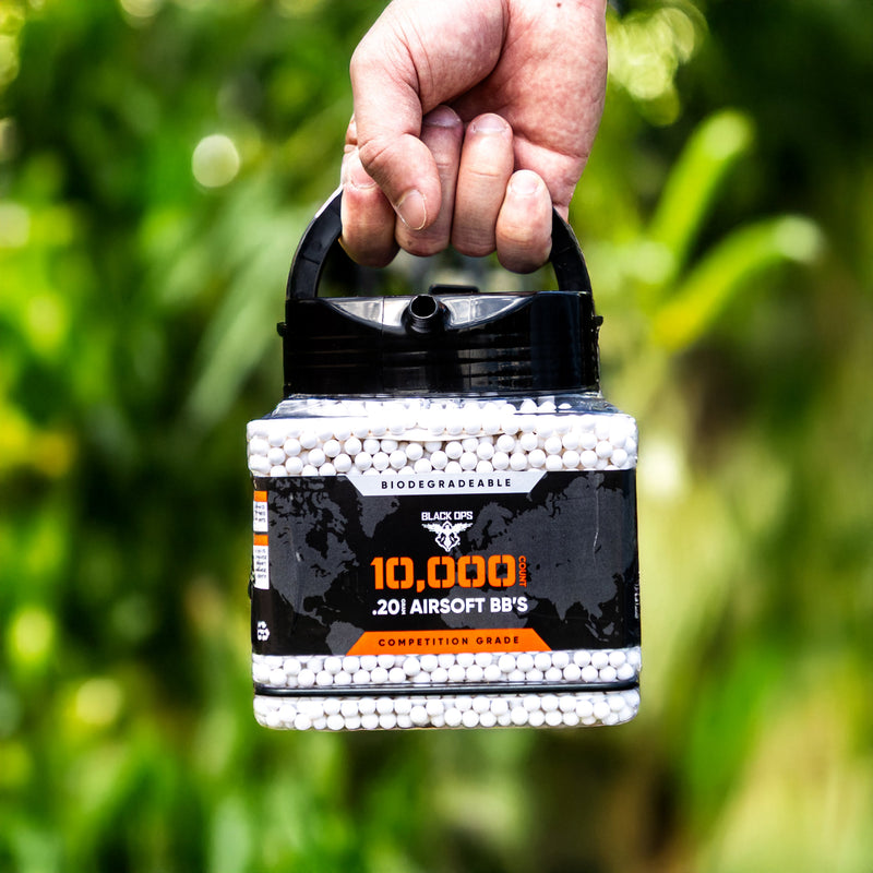 Load image into Gallery viewer, Biodegradable Airsoft 6mm/.20g BBs - 10,000 Count
