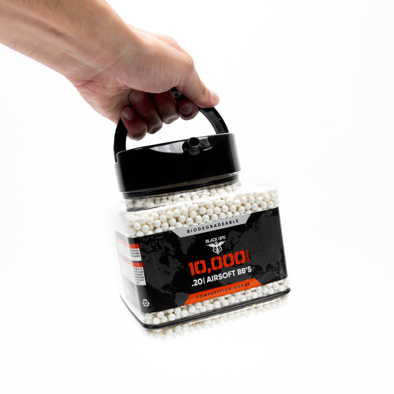 Load image into Gallery viewer, Biodegradable Airsoft 6mm/.20g BBs - 10,000 Count
