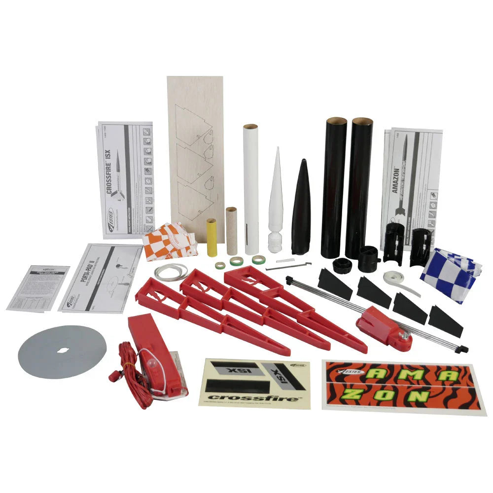 Estes Rockets - Tandem-X Rocket Launch Set, Amazon (E2X) & Crossfire ISX