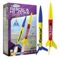 Rascal™ & HiJinks™ Launch Set - Rocket-Building Kit, Beginner Flying-Rocket-Model Kit for Ages 10+