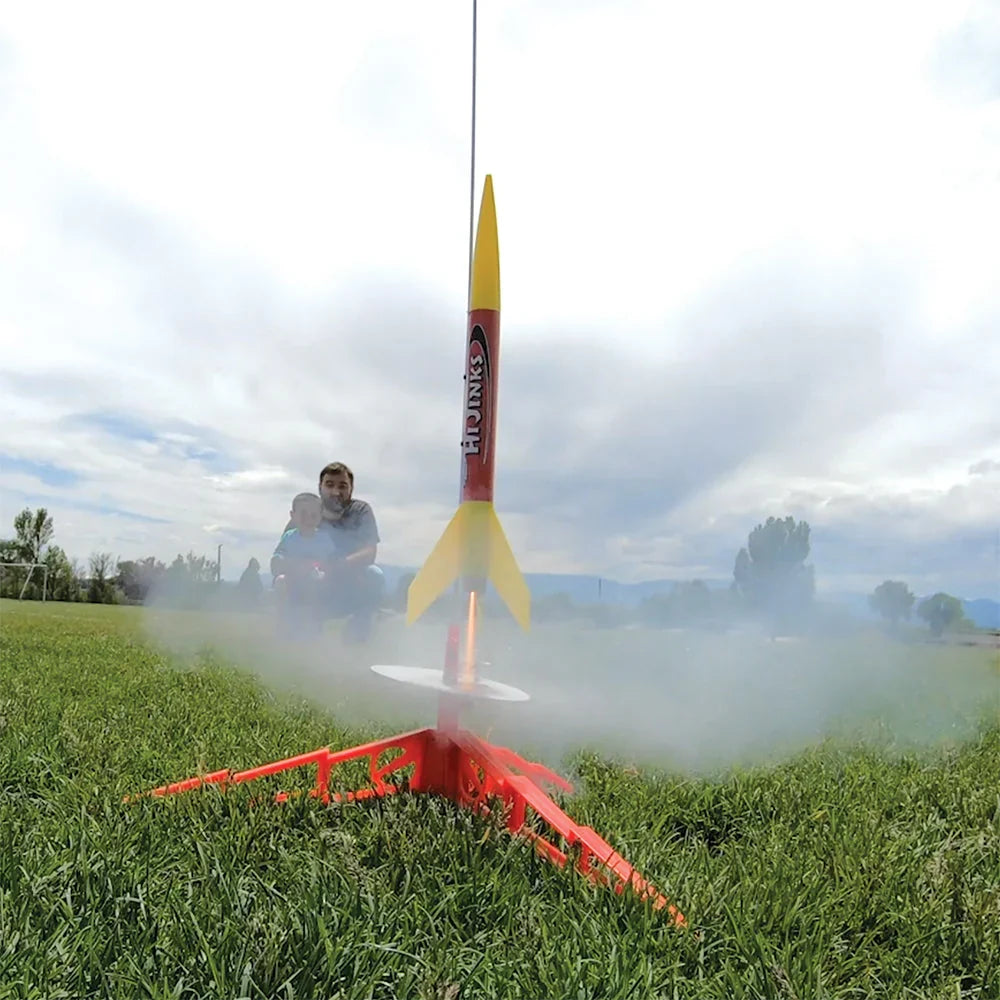 Rascal™ & HiJinks™ Launch Set - Rocket-Building Kit, Beginner Flying-Rocket-Model Kit for Ages 10+