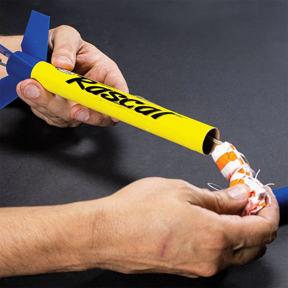 Rascal™ & HiJinks™ Launch Set - Rocket-Building Kit, Beginner Flying-Rocket-Model Kit for Ages 10+