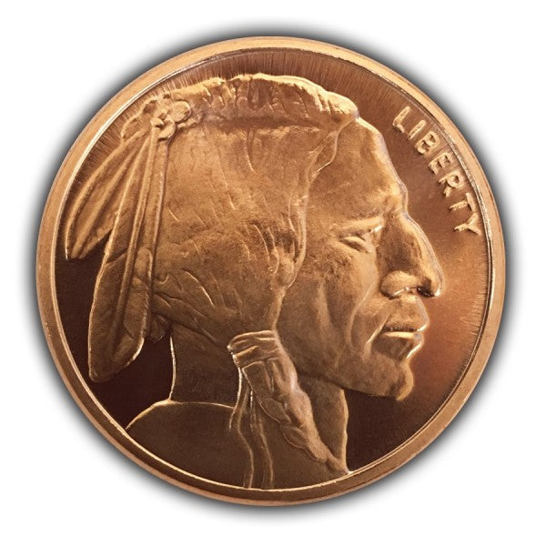 1 oz Copper Round - Buffalo Nickel  - Presale Available 8/1/26