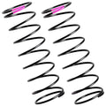 X-Gear 13mm Buggy Rear Springs, 3X Hard 9.00T Pink