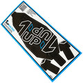 1UP Racing - Twin 1up Outline Logo Reusable CF Look Chassis Skin - AE B7