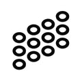 1UP Racing - 3x6x0.5mm Precision Aluminum Shims