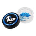 1UP Racing - 3x6x1mm Precision Aluminum Shims, Blue, (12 pcs)
