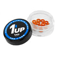 1UP Racing - 3x6x1mm Precision Aluminum Shims, Orange, (12 pcs)