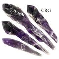 2 KILO LOT - Amethyst Top Polished Raw Scepter Points / 300-750 grams avg. per piece