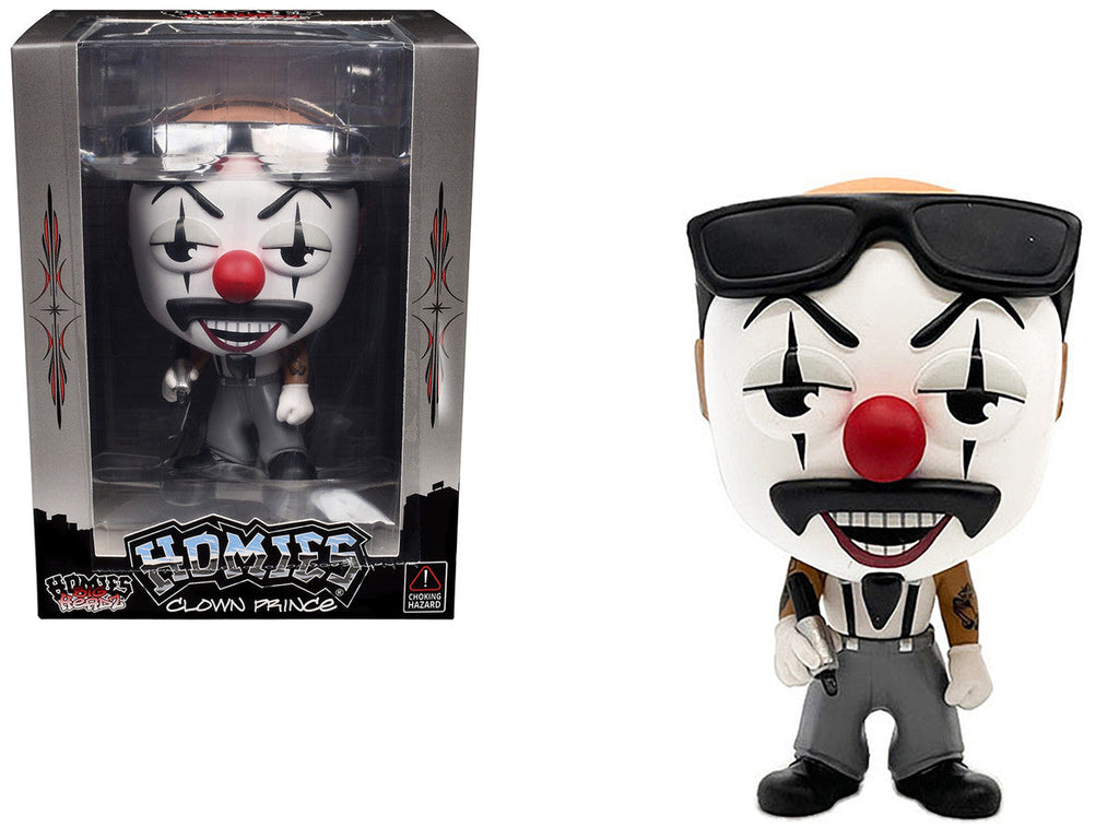 Homies - Clown Prince 4.5" Figure "Homies Big Headz" Series 4 model by Homies