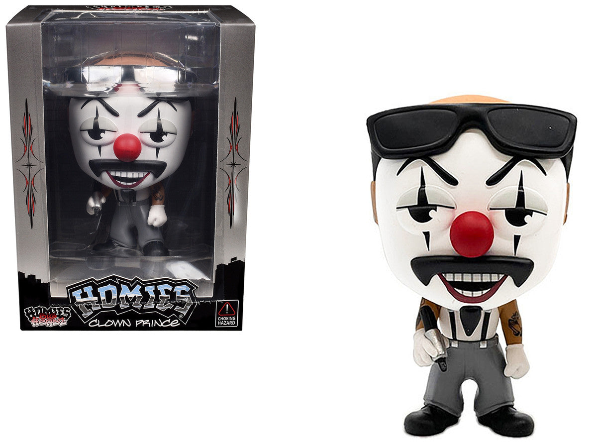 Homies - Clown Prince 4.5" Figure "Homies Big Headz" Series 4 model by Homies