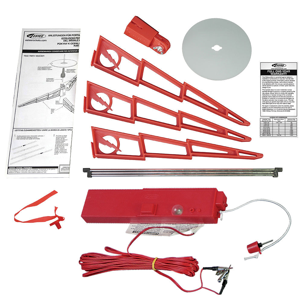 Estes Rockets - Porta-Pad® II Launch Pad and Electron Beam® Launch Controller