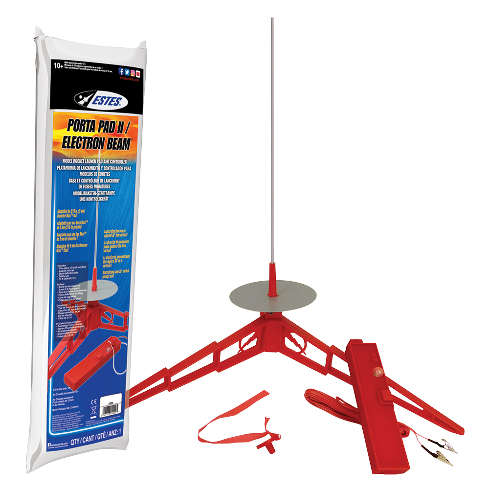 Estes Rockets - Porta-Pad® II Launch Pad and Electron Beam® Launch Controller