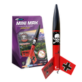 Estes Rockets - Mini Der Red Max™ Launch Set Rocket-Building Kit, Intermediate Mini Flying-Rocket-Model Kit for Ages 10+