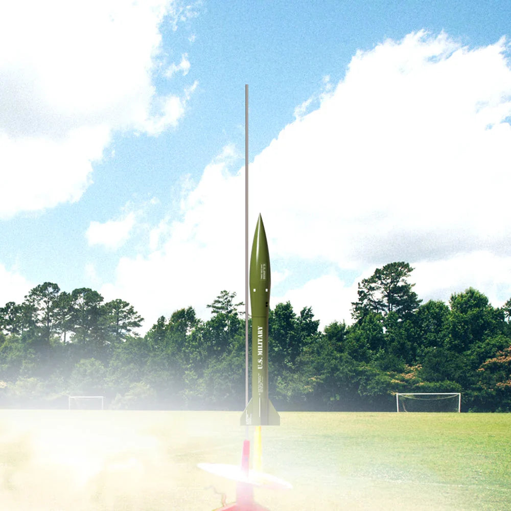 Estes Rockets - Mini Honest John Rocket-Building Kit, Intermediate Flying-Rocket-Model Kit for Ages 10+