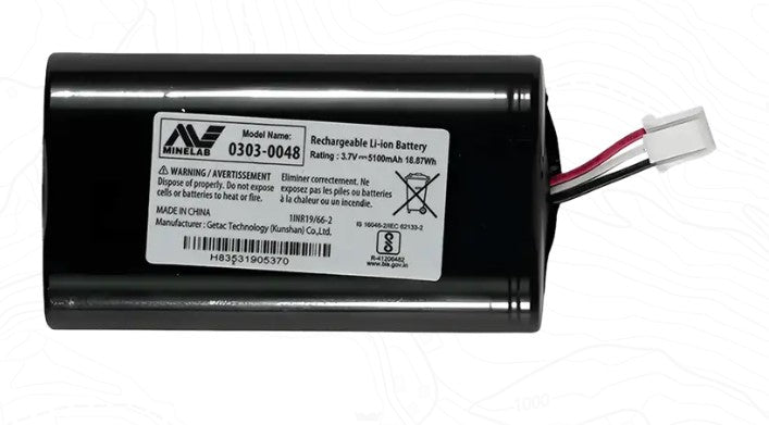 Minelab Li-Ion Battery Pack, EQX 700/900