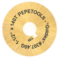 JRM2 Large Blade TiN Coated "Goldies" 1.5"