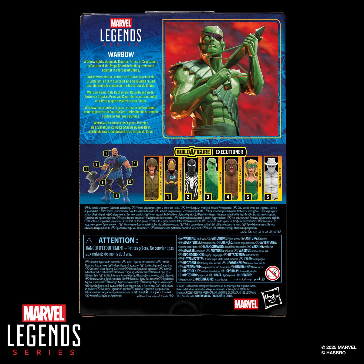 Marvel Legends - Build-A-Figure: Executioner Series - 6-Inch Action Figures