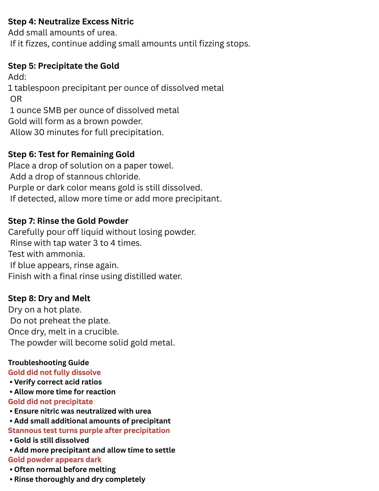 Gold Recovery & Refining Kit | Complete Chemical Solution for Scrap Gold Salvage