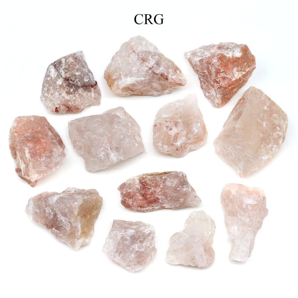 5 KILO LOT - Rough Strawberry Quartz Lot
