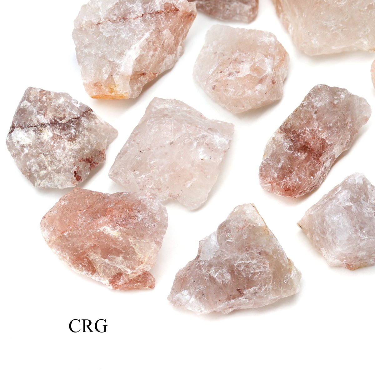5 KILO LOT - Rough Strawberry Quartz Lot