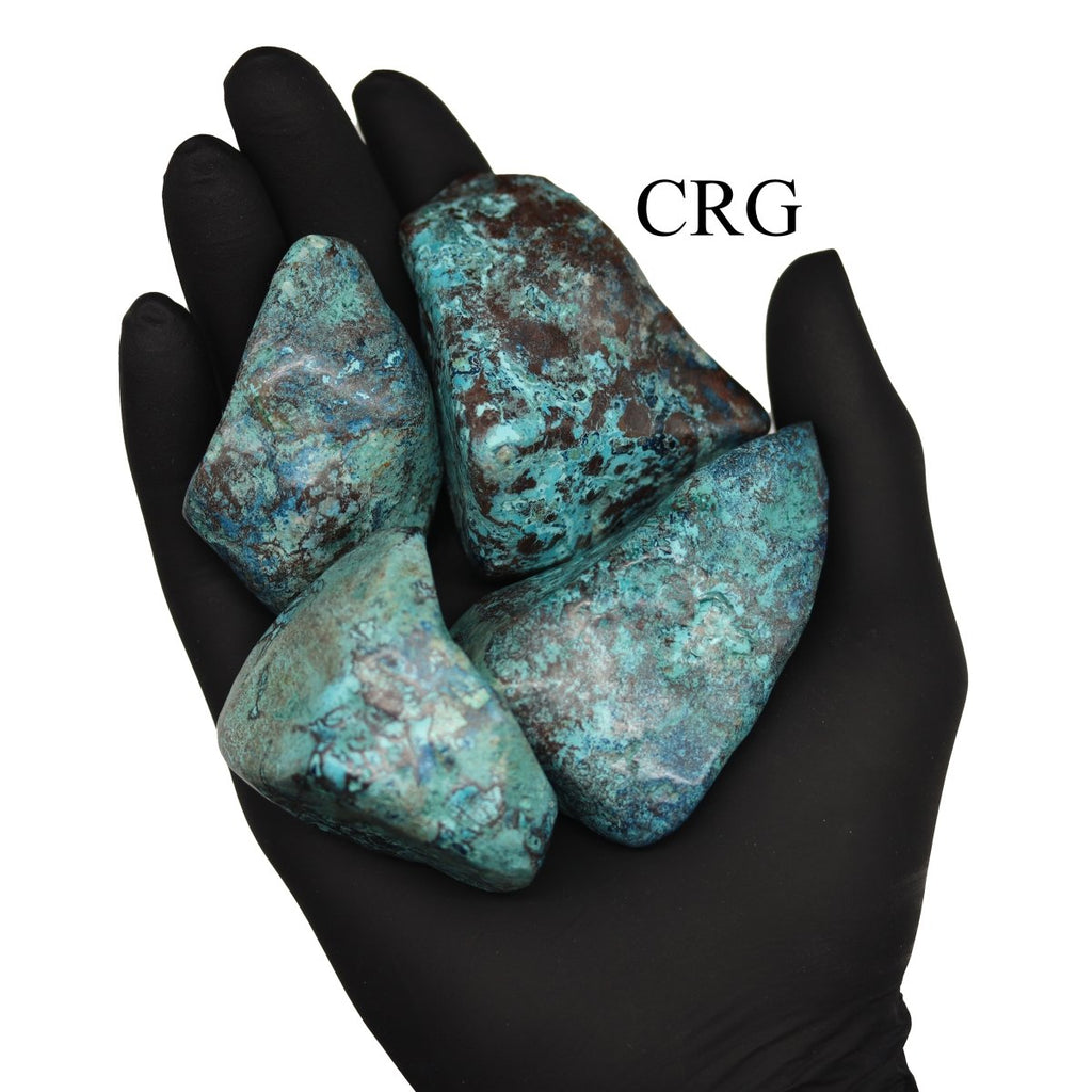 5 LB LOT - Polished Shattuckite free forms - 3.5" - 6.5" avg.