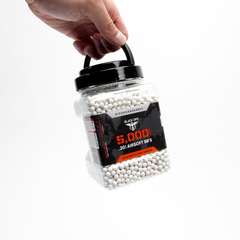 Load image into Gallery viewer, Biodegradable Airsoft 6mm/.20g BBs - 5,000 Count
