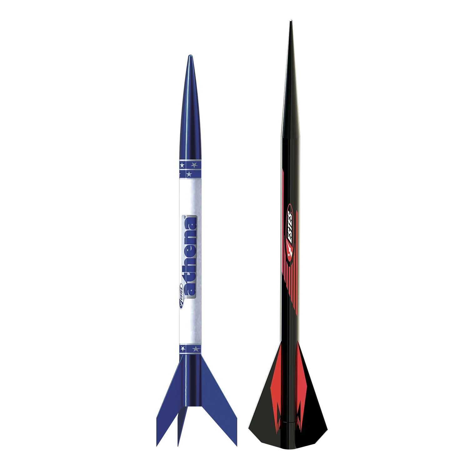Athena X Starter Set Rocket-Building Kit, Beginner Flying-Rocket-Model Kit for Ages 10+