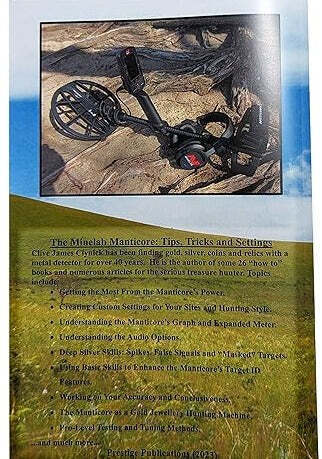 The Minelab Manticore - Tips, Tricks, & Settings by Clive James Clynick