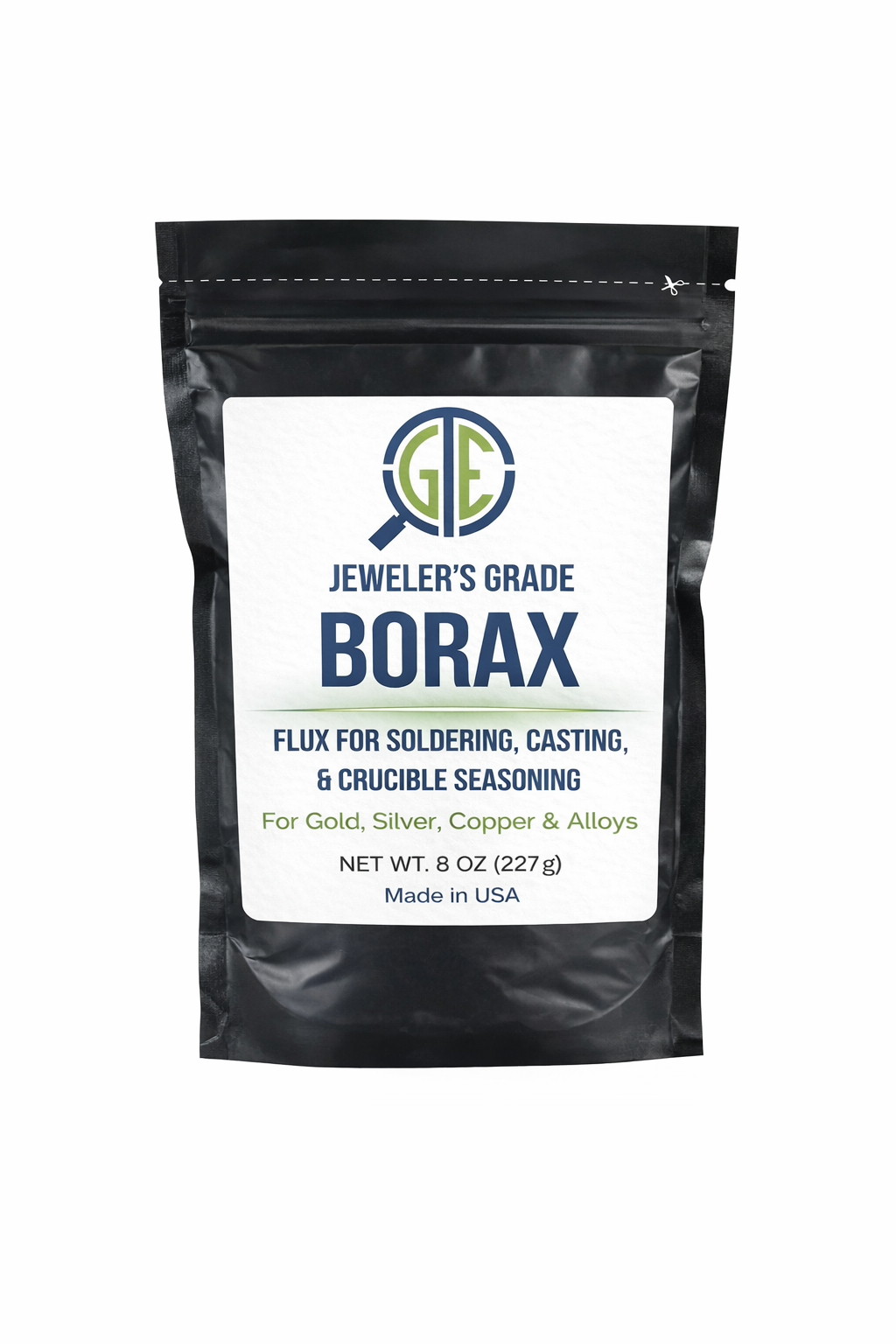 Gold Refining Kit SMB Gold Precipitant Borax Flux Recovery & Smelt Melting