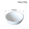 2500 Gram Ceramic Alumina Crucible Dish Cup Melting Casting Refining Gold Silver