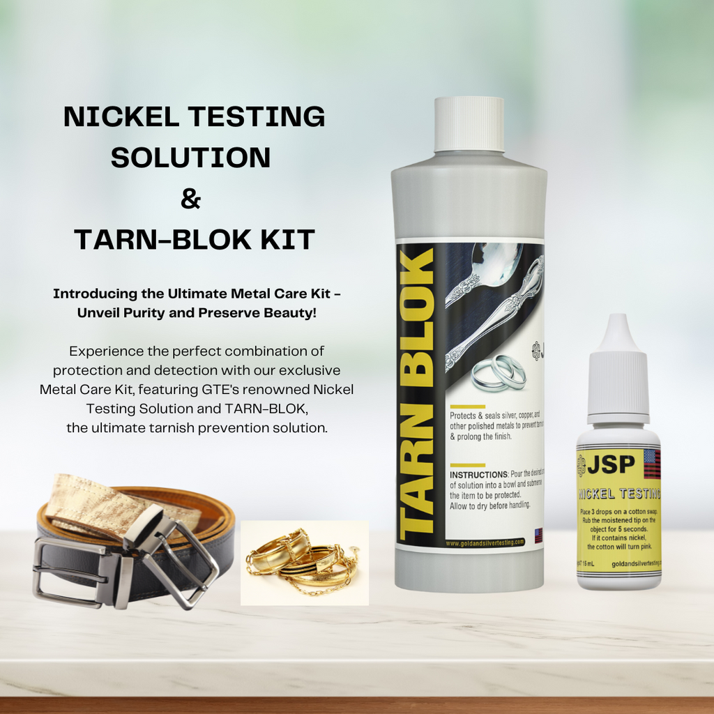 JSP Nickel Test Solution Jewelry Protectant Seal for Metal Belts Rings
