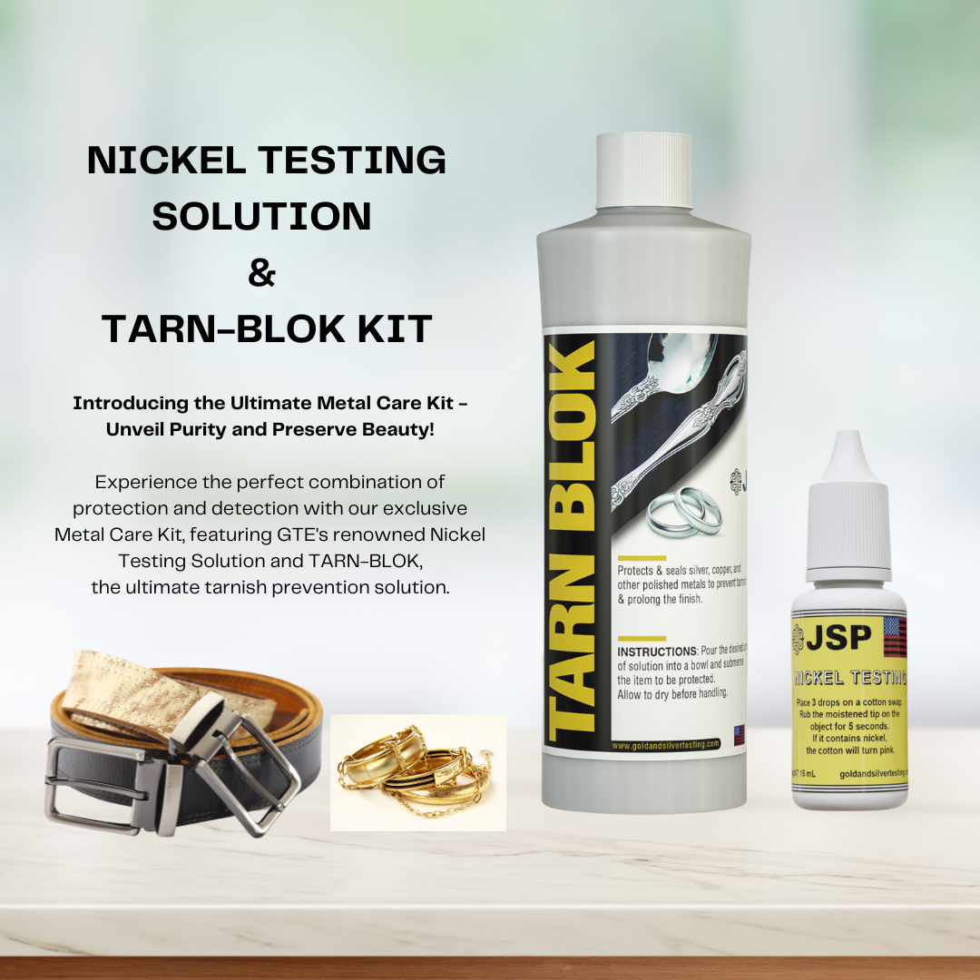 JSP Nickel Test Solution Jewelry Protectant Seal for Metal Belts Rings