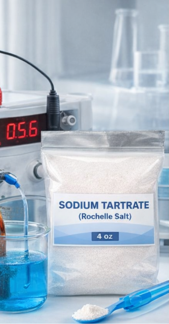 Sodium Tartrate (Rochelle Salt) – Laboratory & Electroplating Chemical