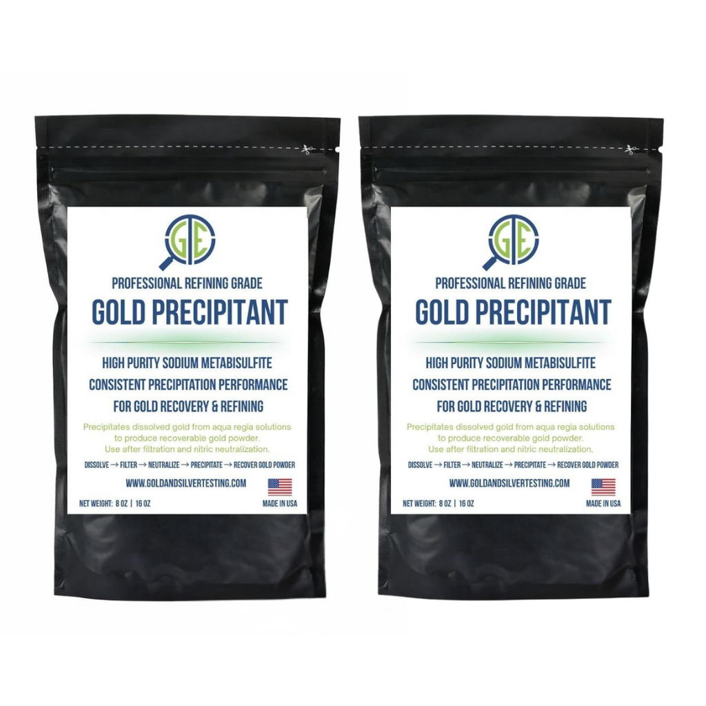 Gold Precipitation Kit 2lb Sodium Metabisulfite SMB Gold Refining Recovery