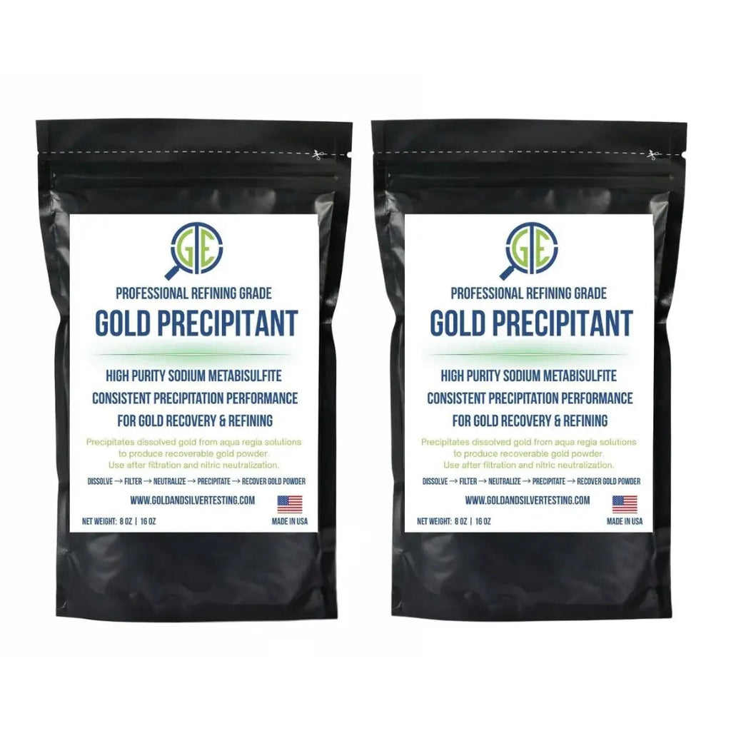 Gold Precipitation Kit 2lb Sodium Metabisulfite SMB Gold Refining Recovery