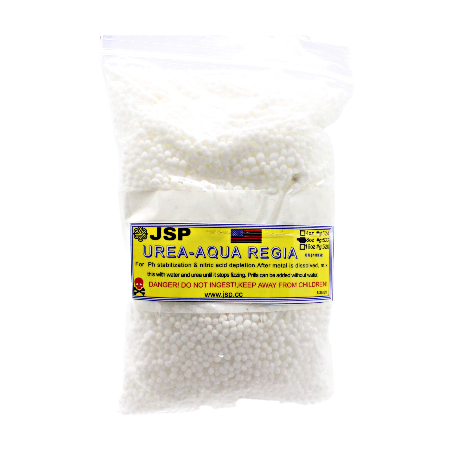 Gold Recovery Kit 1lb Sodium Metabisulfite SMB + 1lb Urea Gold Scrap Refining
