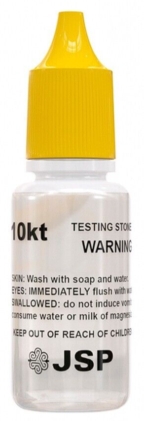 Gold Silver Platinum Testing Kit - Test 9K 10K 12K 14k 18K 22K 999 925 Sterling