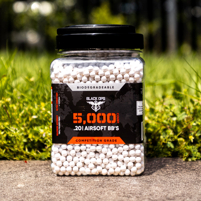 Load image into Gallery viewer, Biodegradable Airsoft 6mm/.20g BBs - 5,000 Count
