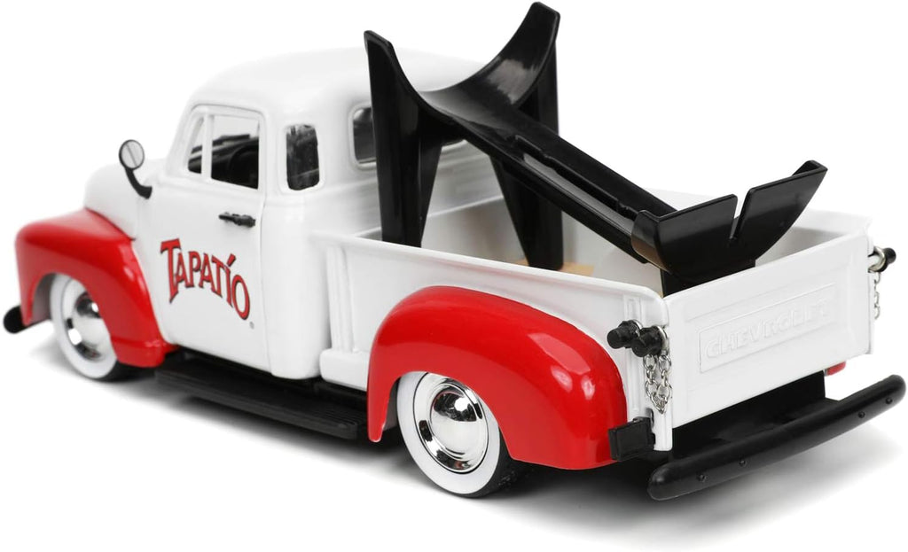 Jada Toys - Diecast 1953 Chevy Pickup with Tapatio Bottle Holder & Figure