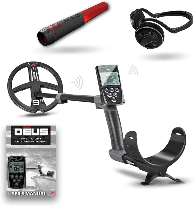 XP Deus - with WSAUDIO Headphones & MI-6 Pinpointer - 9